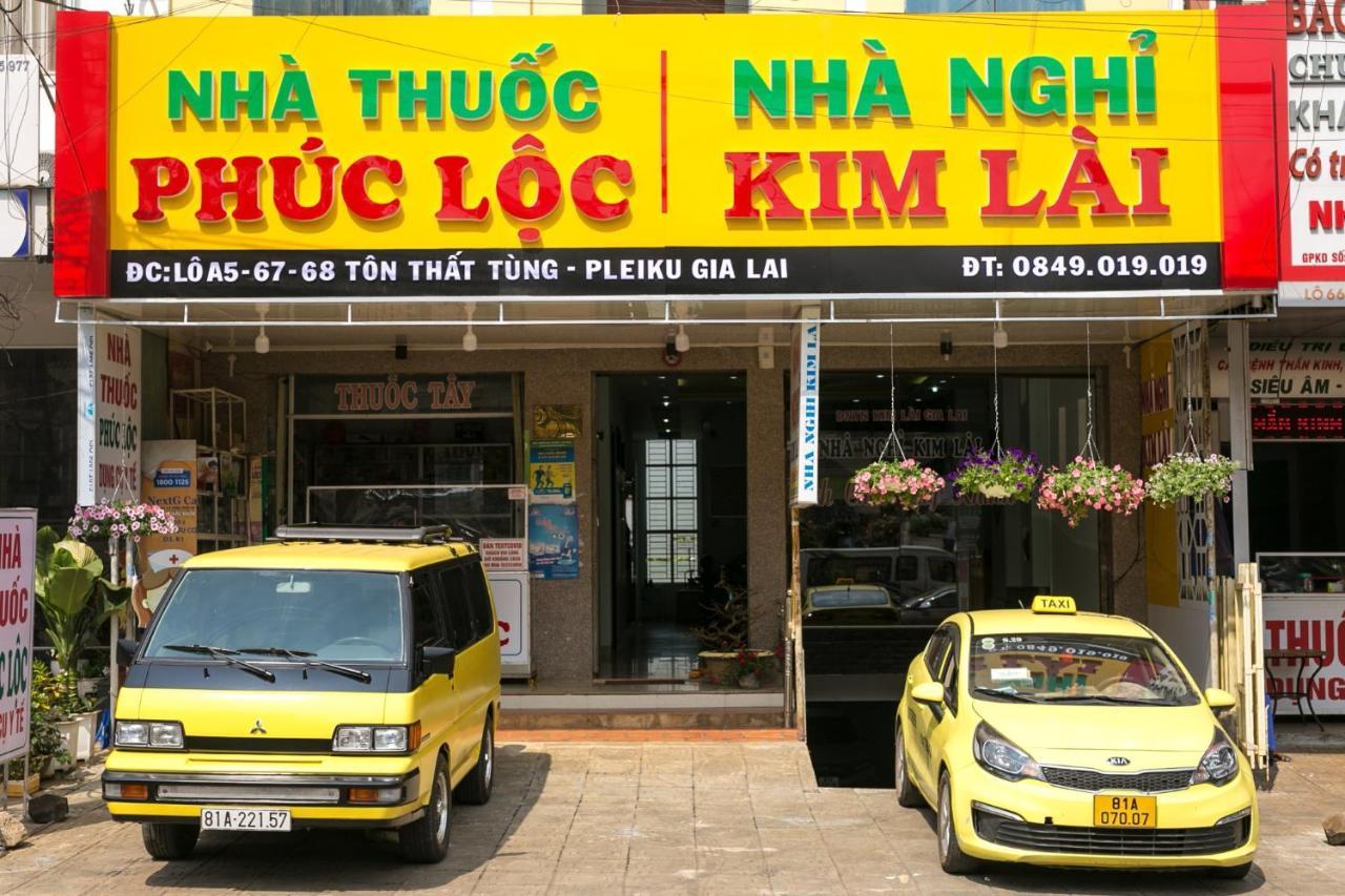 Nha Nghi Kim Lai - Doi Dien Benh Vien Tinh Gia Lai -132 Ton That Tung プレイク エクステリア 写真